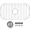iPEGTOP Sink Bottom Grid 28"x 15", Stainless Steel Sink Protector