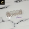 Shine Glitter Handmade Nail Tips - Short Ballerina / 샤인글리터