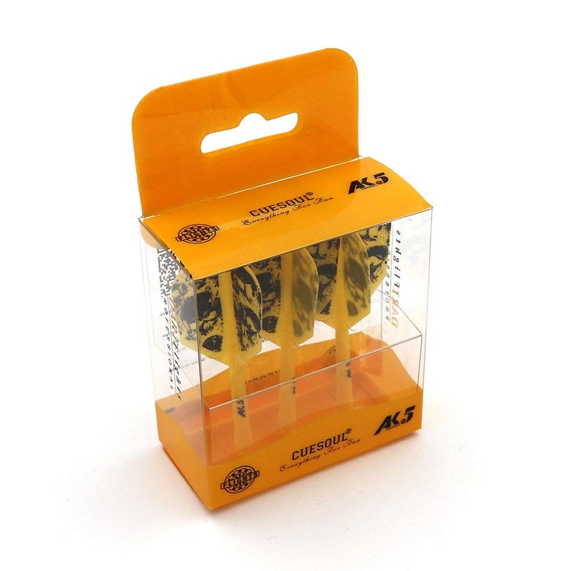 CUESOUL ROST Integrated Dart Shaft and Flights,big wing shape,Set of