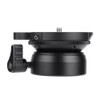 DY-60N Tripod Head Leveling Base Leveler Adjusting w/ Bubble Level