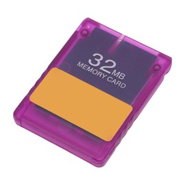 Console Memory Card V1.966, Hard Disk Gaming Memory Card, Plug and Play, Emulators and Tools, Wide Compatibility, Compact and Portable with Transparent Case, for PS1 Emulator