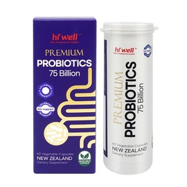 Highwell 하이웰 프리미엄 프로바이오틱(유산균) 750억이상 60캡슐(베지캡슐) 1통 Highwell Premium Probiotic (Lactobacillus) Over 7.5 Billion 60 Capsules (Veggie Capsules) 1 Bottle