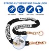 REETOMETAL Heavy Duty Security Chain, 6 Foot x 3/8" Thick