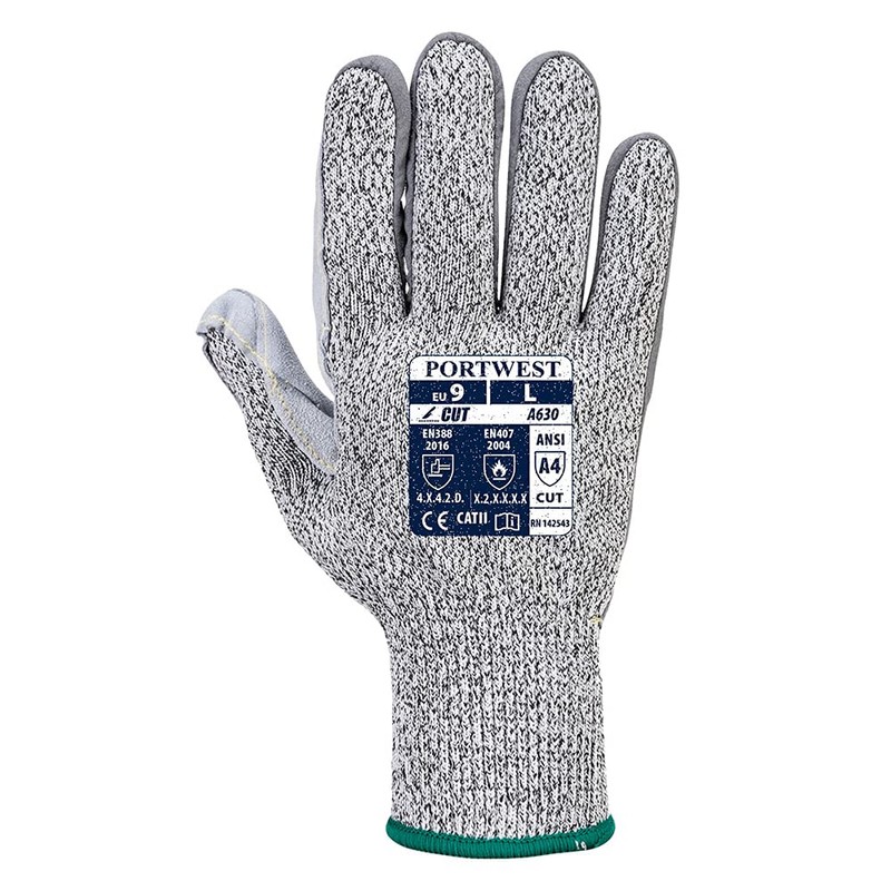 Portwest A630 Cut Resistant Razor - Lite Glove Grey, Medium