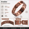 Men’s Copper Magnetic Bracelet for Style – Adjustable Link Jewelry