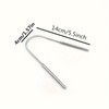 Stainless Steel Tongue Scraper Set for Fresh Breath - Odorless