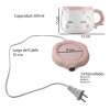 TH2010 Taza Ceramica Calentador Electrica Portatil Kawaii Cafe Te