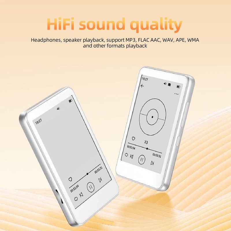 Mp3 Player, 2.7 Ink Screen Mp3 & Mp4 Music Player