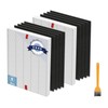 Fanulter 10 Pack C545 Replacement HEPA Filter Compatible with Winix