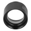 Auxiliary Objective Lens Aluminum Alloy 0.5X Microscope Part for SM