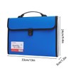 AIMALL 13-Pocket Portable Expanding Document Organiser Folder with Buckle, A4