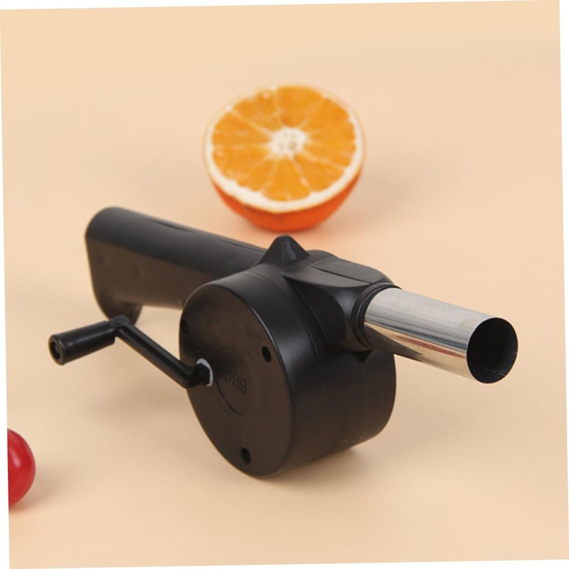 MERRYHAPY Hand Crank Blower for BBQ Fire Blower Mini Air
