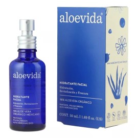 Aloevida Hidratante Facial 98% aloe vera + AHA's + Pantenol 50 ml