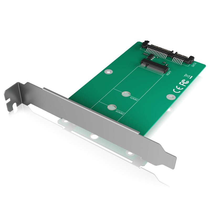 Raidsonic ICY BOX Konverterkarte M.2 SATA to SATA