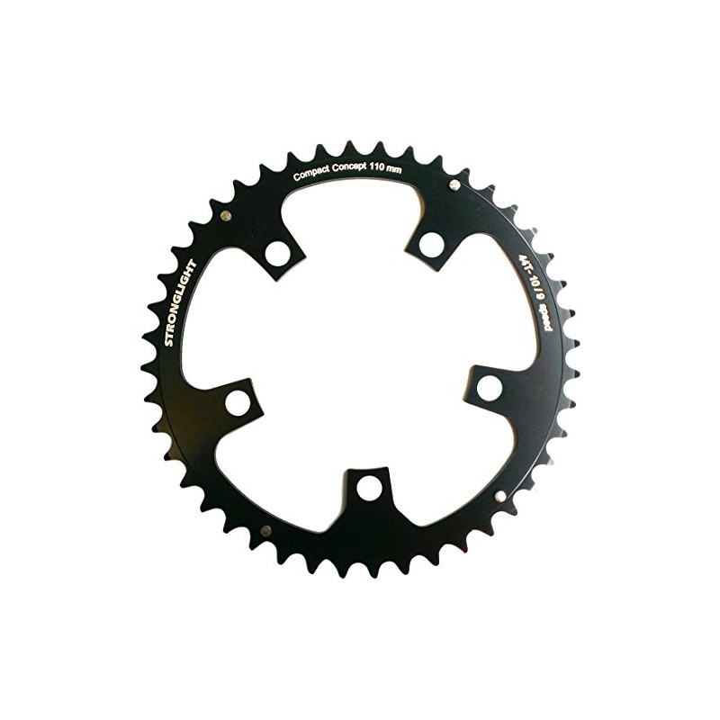 Stronglight Kettenblatt schwarz schwarz 44 T