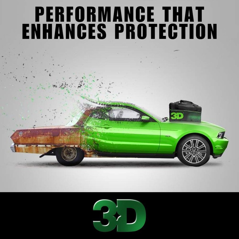 3D Tire Shine - No Grease, No Mess Tire Dressing