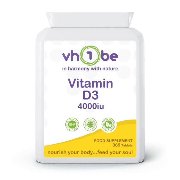 Vitamin D3 4000iu 365 Tablets