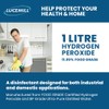 LUCEMILL Hydrogen Peroxide 11.99% Food Grade 1 Litre, Unstabilized and