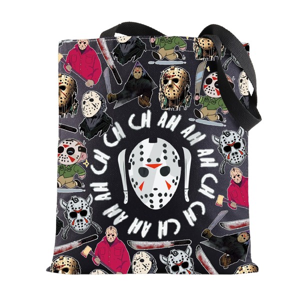 BWWKTOP Horror Mask Crossbody Bag Mask Slasher Fans Gift Killer