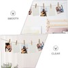 TEHAUX 5Pcs Aluminum Alloy Sublimation Blanks Blank Metal Photo Sheets
