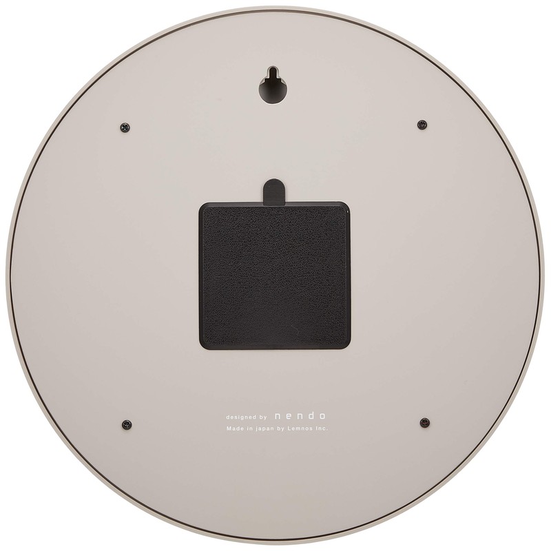 Lemnos Dandelion Wall Clock NL14-11 BG Dandelion Beige Analog