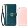SENDEFN Wallets for Women Leather Credit Card Holder with RFID