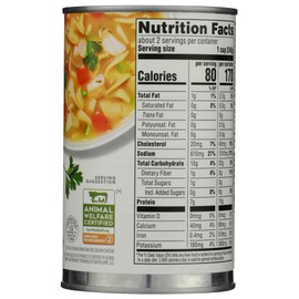 365 by Whole Foods Market, Organic Chicken Noodle Soup, 18.6 Ounce