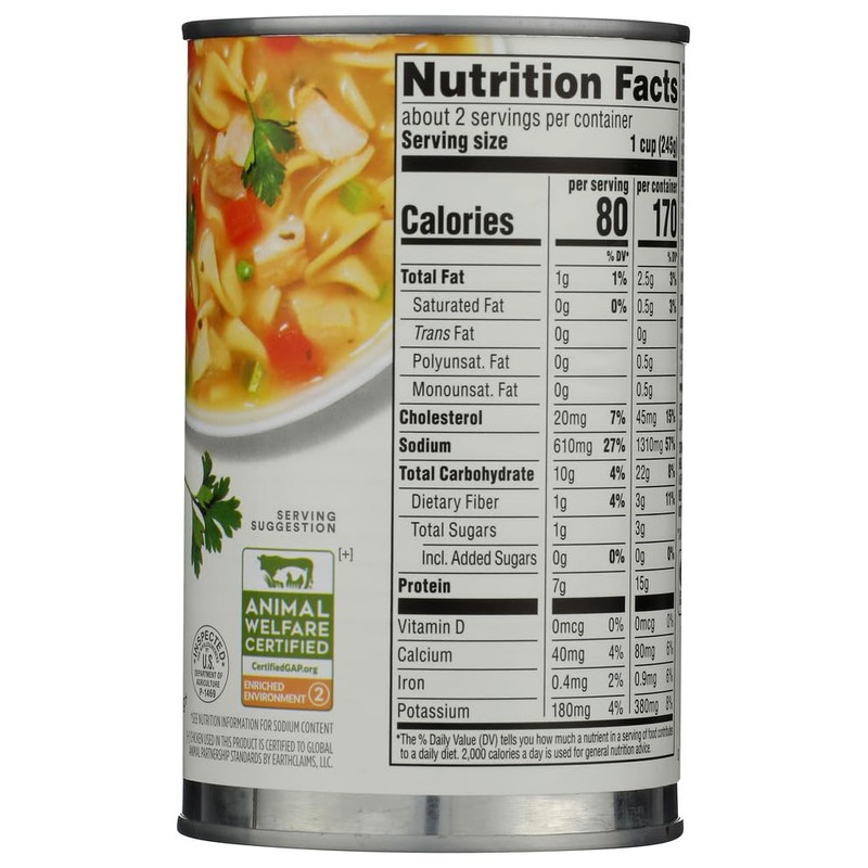 365 by Whole Foods Market, Organic Chicken Noodle Soup, 18.6