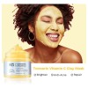 Anai Rui Máscara De Arcilla De Vitamina C De Cúrcuma,