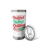 Powered By Nanny’s Cookies Funny Christmas Baking Stainless Steel Insulated