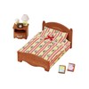 1 X Sylvanian Families bedroom semi-double bed over -512