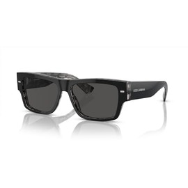 Dolce & Gabbana Sunglasses DG 4451 340387 Black On Grey Havana Dark