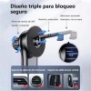 Soporte Para Teléfono Para Auto De 360 Grados Con Ganchos