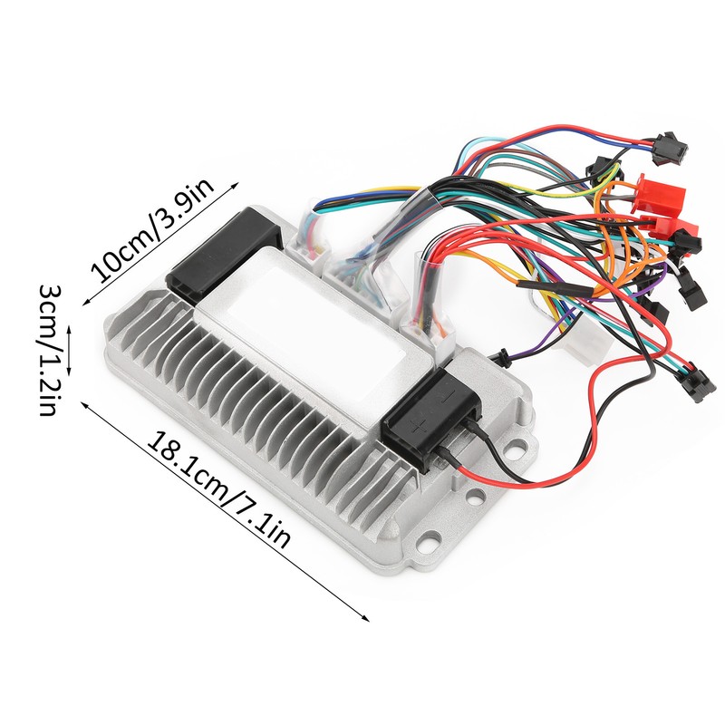 Electric Bicycle 34V/48V 1000W Motor Brushless Controller 3 Mode Sine