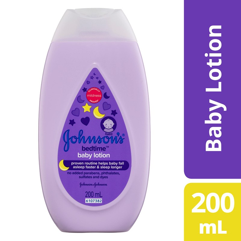 Johnson's Bedtime Gentle Calming Jasmine & Lily Scented Moisturising Baby