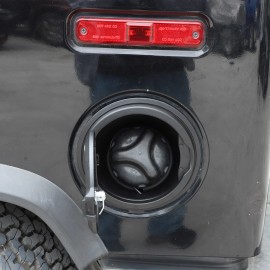 BEBECAR Aluminum Alloy Fuel Tank Locking Lid Cap Part W/H Key Fits Hummer H2 2003-2009