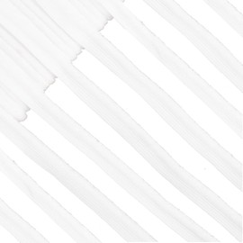 GORGECRAFT 20 Yards Velvet Piping Bias Tape 3/8" Wide Lip Cord Trim White Upholstery Piping Trim with Cord for Apparel Sewing Stitching Decorating Pillows Lamp Curtain Hat Clothing Accessories