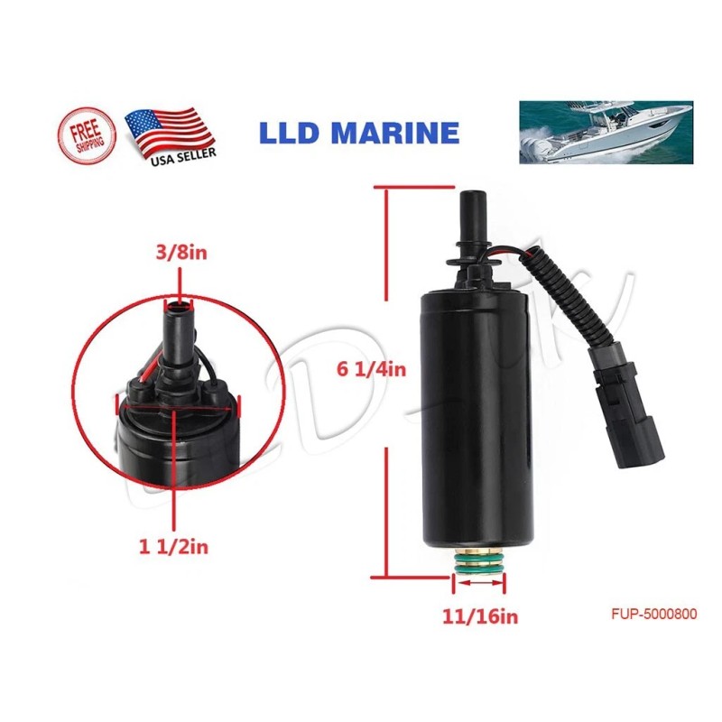 LLD_TK Fuel Pump for Evinrude Johnson OMC BRP Outboard 75