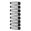 10 pcs 6 Smd Led Front White Clear Side Marker
