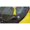23766 C8 Corvette RIPTIDE BLUE STEERING WHEEL VINYL STRIPE