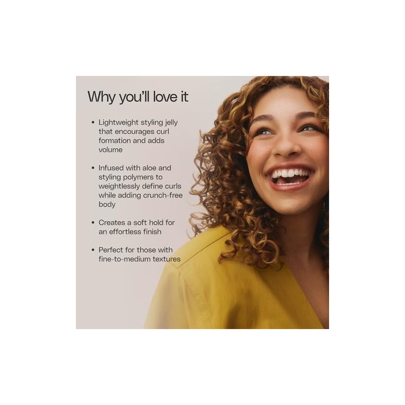 OUIDAD Curl Shaper Out Of Thin (H)air Volumizing Jelly, 8.5