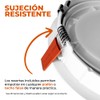 Tecnolite - Lámpara Downlight LED Empotrable 3.5 W, Luz Suave