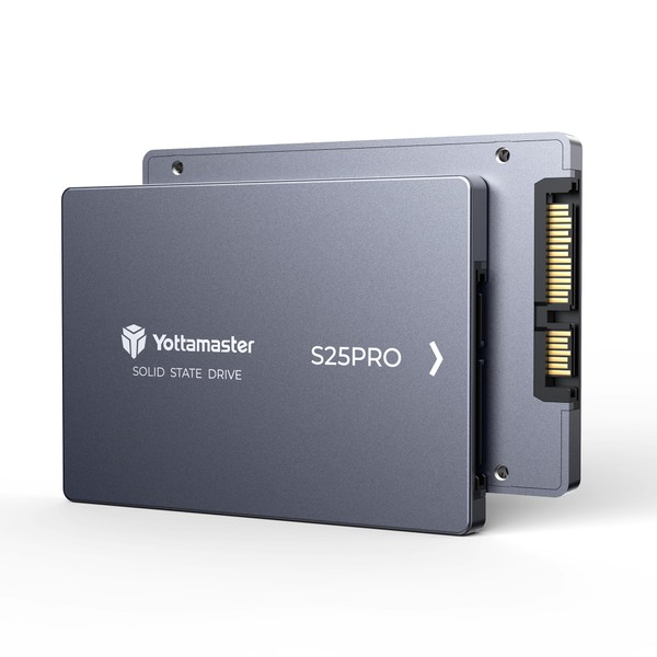 Yottamaster S25PRO 2TB SATA SSD 2.5-Inch SSD SATA III 6Gbps