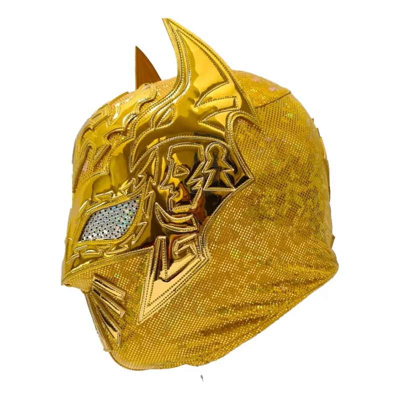 Mascara Luchador Semi Profesional Lucha Libre Mistesis Oro