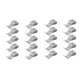 Chassis Clamp Cable Clips for Cable Diameter 6-8 mm Length 28 mm Pack of 20 Cable Fastening Cable Clamp Cable Fixing Chassis Clamps 28 x 12 mm Short