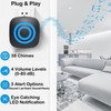 Motion Detector Sensor Alarm, SiegenPro Driveway Alarm Wireless, Home Security