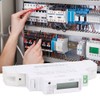 DDS2626 1P Single Phase Electronic Energy Meter LCD Display 35mm