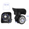 Travel Suitcase Wheels, 4 Pieces 360 Degree Rotating Luggage Wear-Resistant