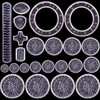 Georgi’s Perfect Spiral Fun Art Set, Gift Wrapped 23 Piece