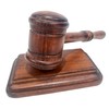 Premium Quality Wood and Sound Rectangular Block Set Justice Gavel